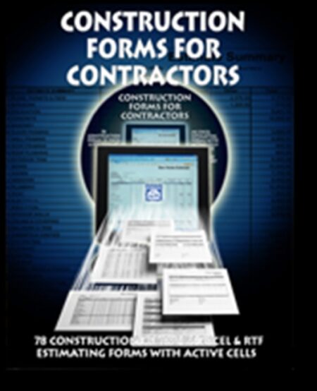 Construction Forms for Contractors Book+CD