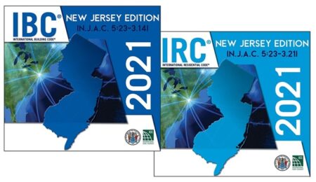 2021 International Building and Residential Codes, New Jersey Editions Combo