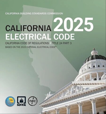 2025 California Electrical Code, Title 24, Part 3