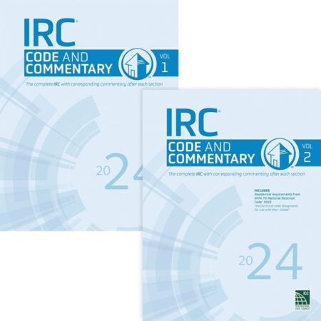 2024 IRC Code and Commentary Combo, Volumes 1 & 2