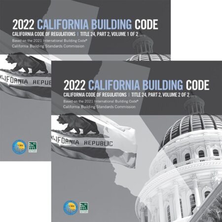 2022 California Building Code, Title 24, Part 2 (Volumes 1 & 2)