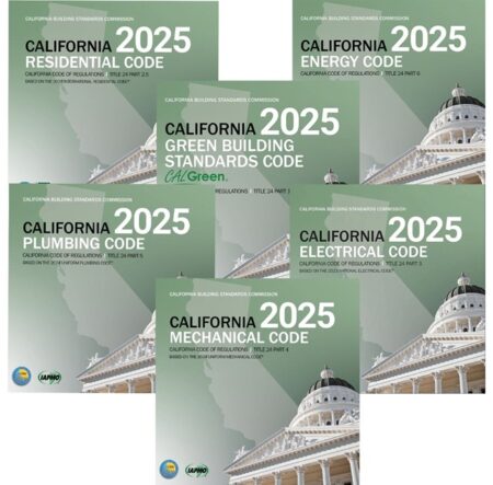 2025 California Codes Title 24 - Home Builder's Collection