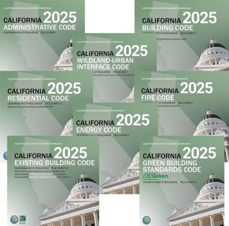 2025 California Codes Title 24 - Designer Collection