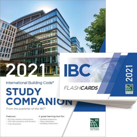 2021 International Building Code Study Companion and FlashCards Combo