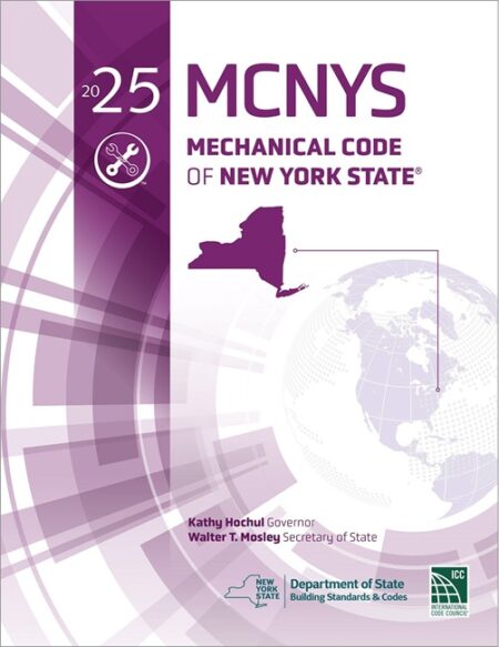 2025 Mechanical Code of New York State (2025 MCNYS)