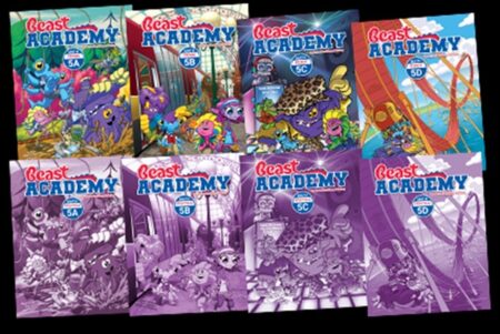 Beast Academy Level 5 Math Books Set