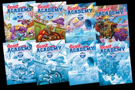 Beast Academy Level 4 Math Books Set