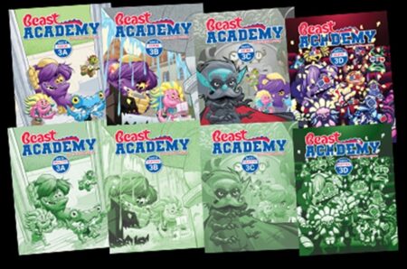 Beast Academy Level 3 Math Books Set