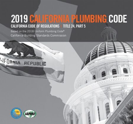 2019 California Plumbing Code, Title 24 Part 5