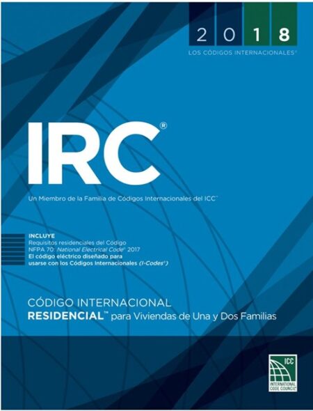 2018 International Residential Code Spanish Edition