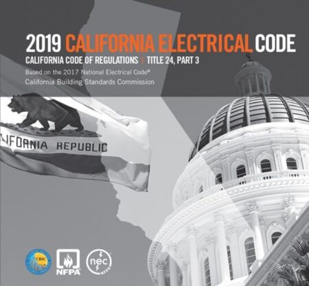 2019 California Electrical Code, Title 24, Part 3