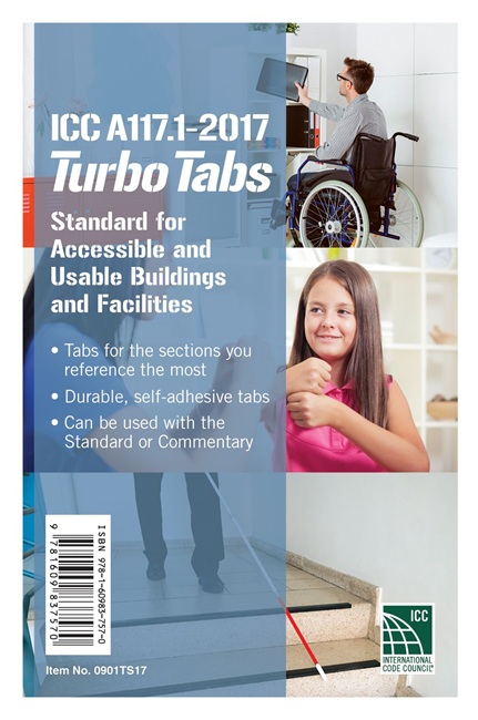 ICC A117.1-2017 Accessible and Usable Buildings and Facilities Turbo Tabs