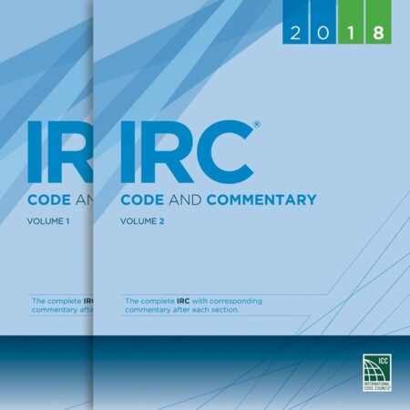2018 IRC Code and Commentary Combo, Volumes 1 & 2