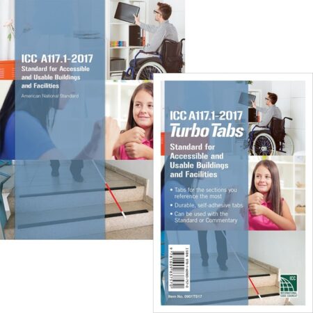 ICC A117.1-2017 Standard for Accessible and Usable Buildings and Facilities & Tab Combo
