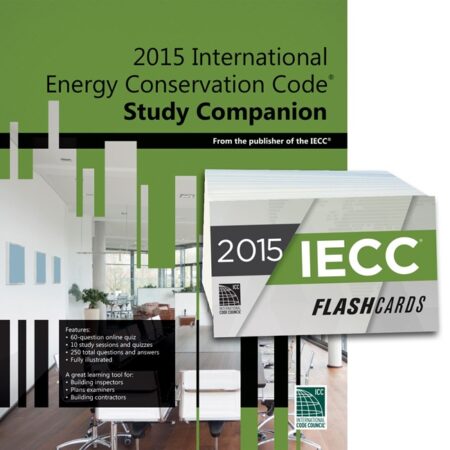 2015 International Energy Conservation Code Study Companion and Flash Card Combo