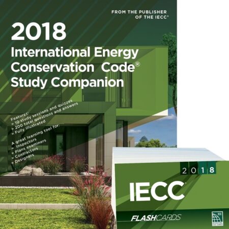 2018 International Energy Conservation Code Study Companion and FlashCards Combo