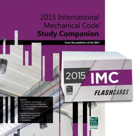2015 International Mechanical Code Study Companion and FlashCards Combo