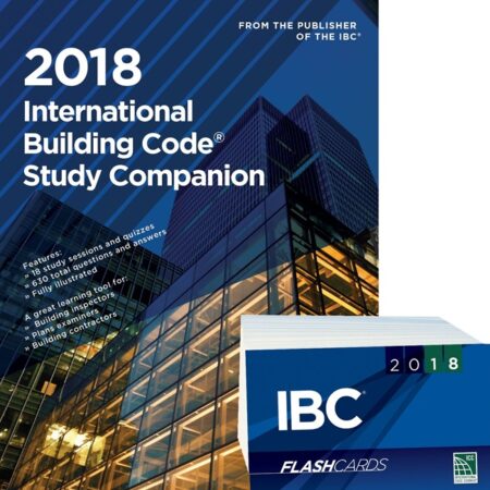 2018 International Building Code Study Companion and FlashCards Combo