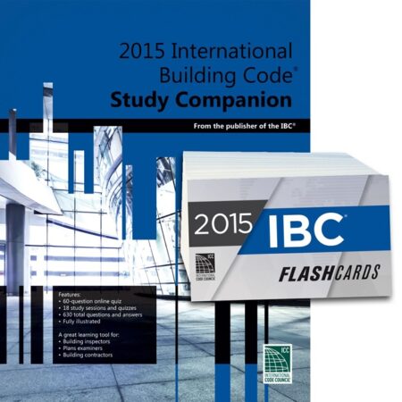 2015 International Building Code Study Companion and FlashCards Combo