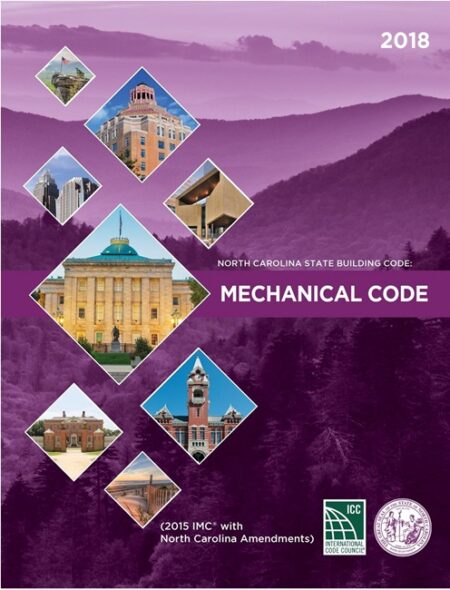 North Carolina State Building Code: Mechanical Code 2018