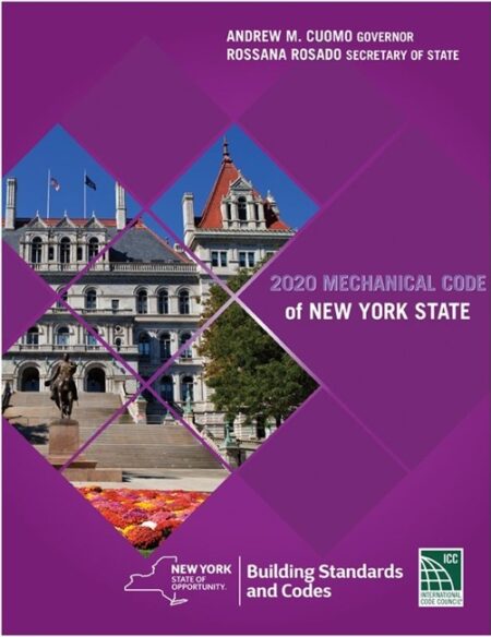 2020 Mechanical Code of New York State by International Code Council