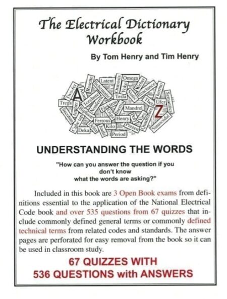 The Electrical Dictionary Workbook