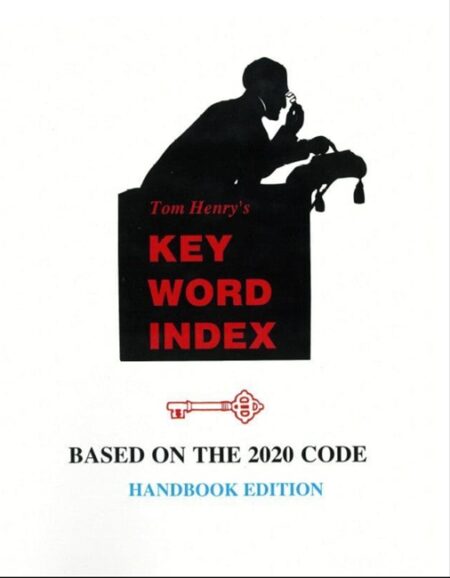 2020 Key word Index Handbook Edition