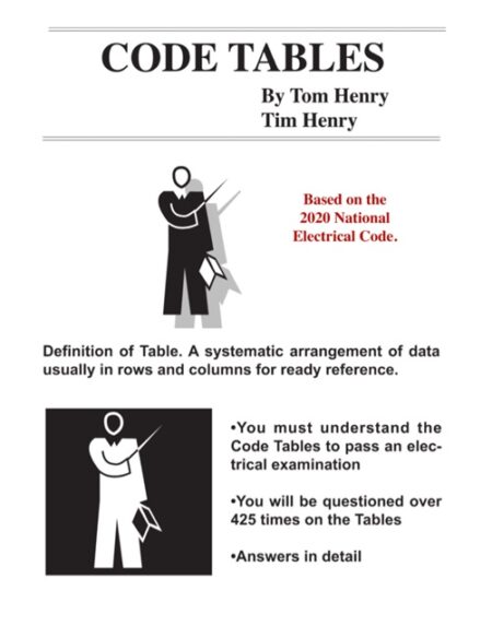 2020 Code Tables Volume 10