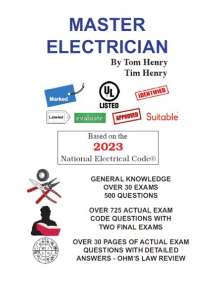 2023 Master Electrician Exam Questions & Answers