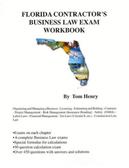 Florida Contractors Business Law Exam Workbook