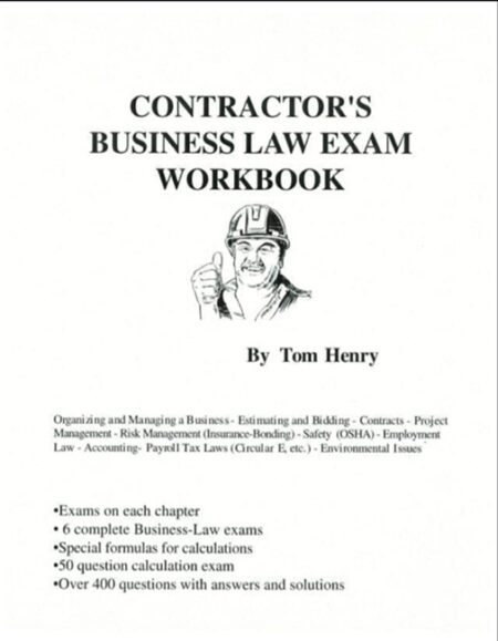 USA Contractors Business Law Exam Workbook