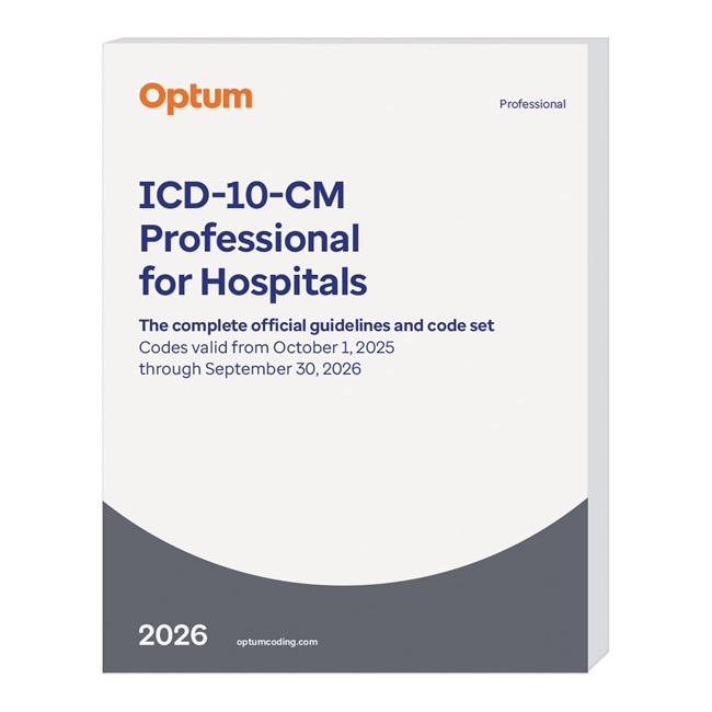 ICD-10-CM Professional for Hospitals with guidelines