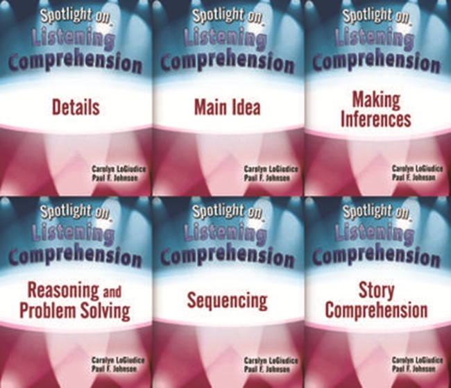 Spotlight on Listening Comprehension: 6-Book Set