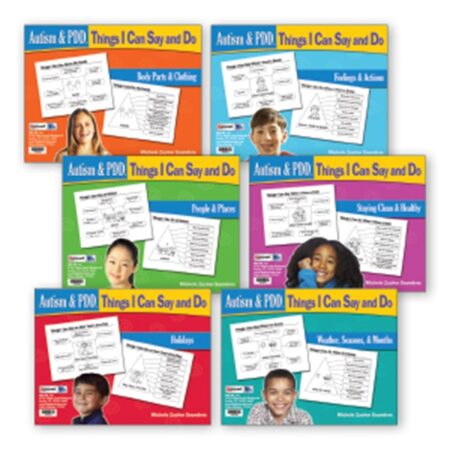 Autism & PDD Things I Can Say and Do: 6-Book Set