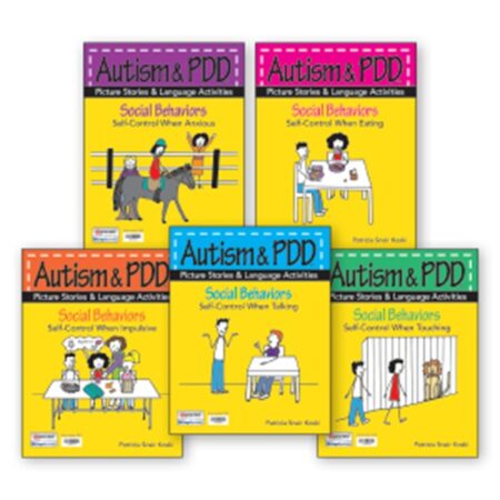 Autism & PDD Picture Stories & Language Activities Social Behaviors: 5-Program Set