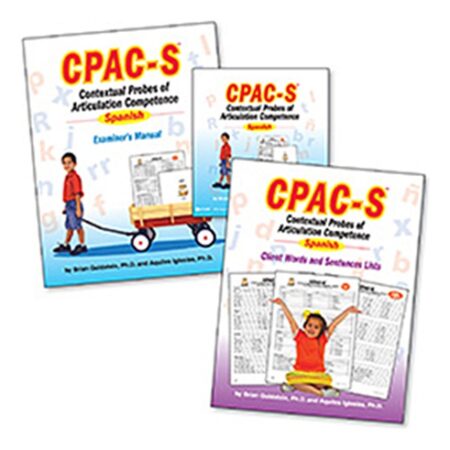 CPAC-S: Contextual Probes of Articulation Competence - Spanish Test Only Kit