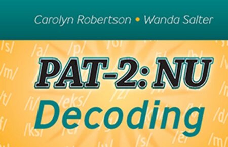 PAT-2: NU Phoneme Decoding Stimuli Booklet