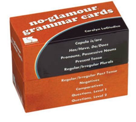 No-Glamour Grammar Cards