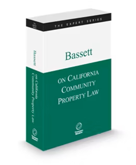 California Community Property Law, 2025-2026 ed.