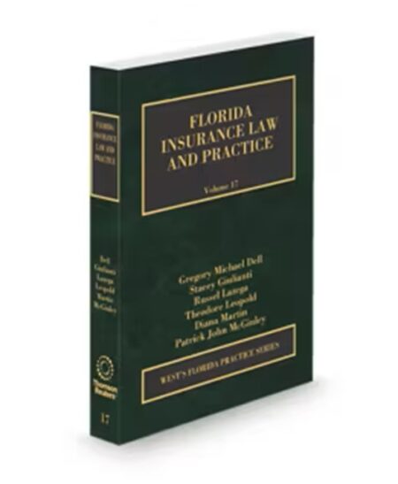 Florida Practice V.17 Insurance Law, 2025-2026 ed.