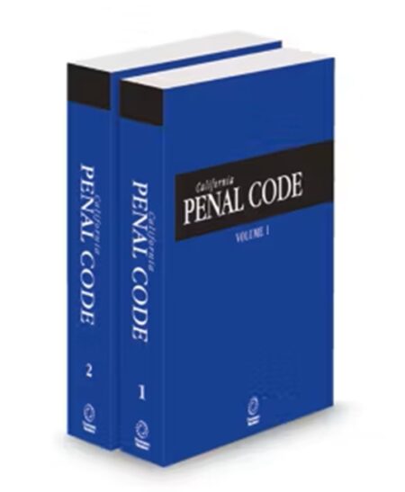 California Desktop California Penal Code, 2026 ed.