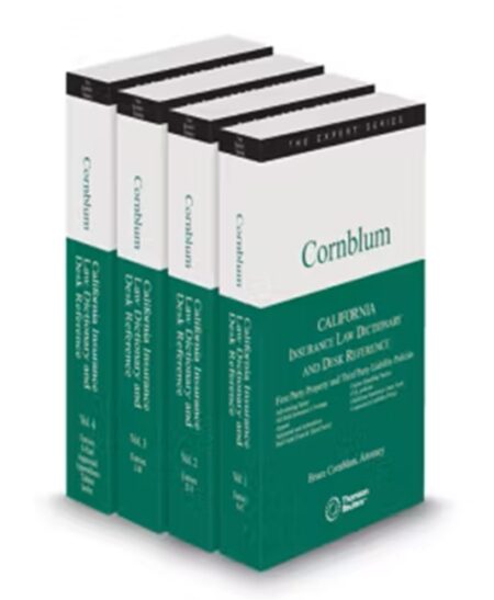 California Insurance Law Desk Reference, 2025 ed.