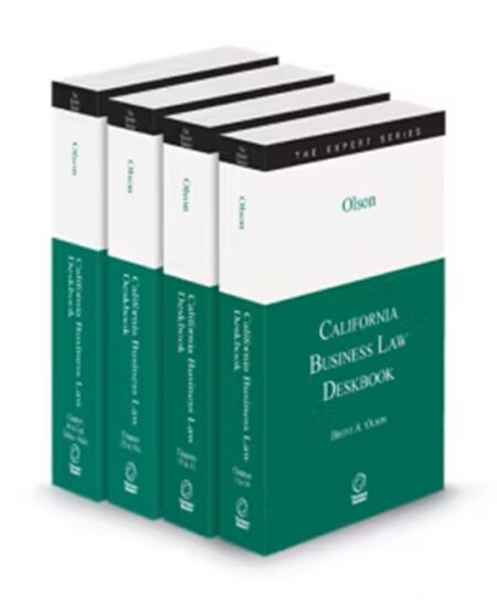 California Business Law Deskbook