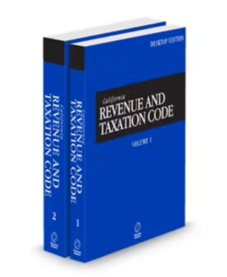 California Desktop Revenue and Taxation Code