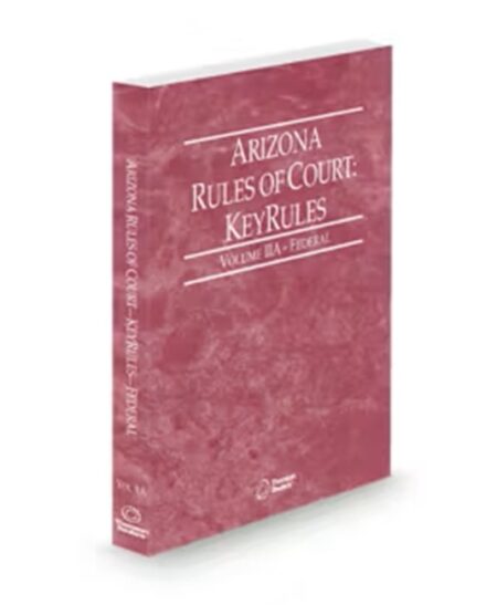 Arizona Federal KeyRules V.Iia