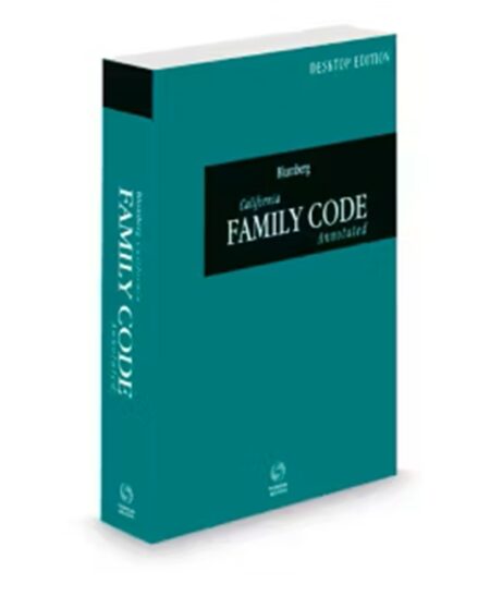 Blumberg California Family Code Annotated, 2026 ed.