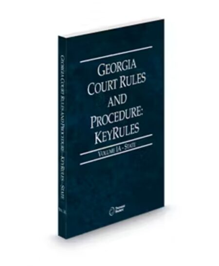 Georgia State KeyRules V.Ia