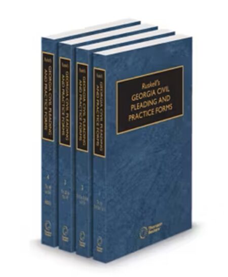 Ruskell's Georgia Civil Pleading and Practice Forms, 2025 ed.