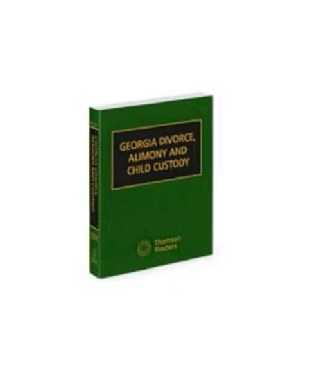 McConaughey's Georgia Divorce, Alimony and Child Custody, 2025-2026 ed.