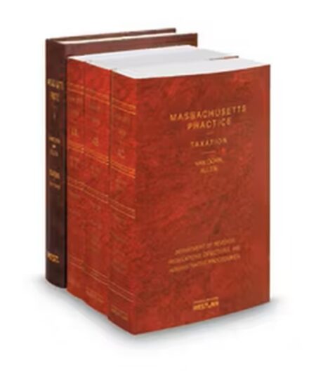 Massachusetts Practice 4-4C Taxation